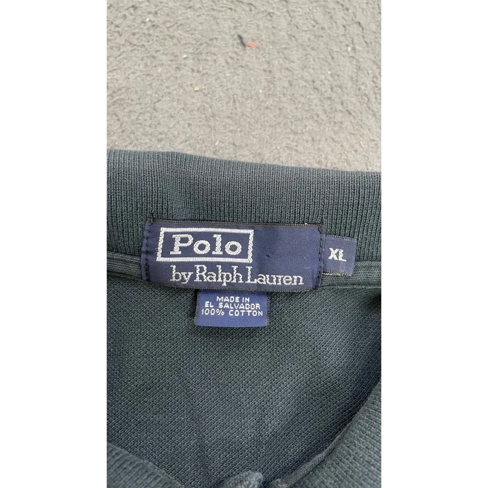 Polo Ralph Lauren Polo Shirt Mens XL Black Excellent Short Sleeve Pony Logo